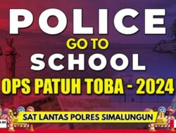 Sat Lantas Polres Simalungun Edukasi Disiplin Berlalu Lintas di SMK Negeri 1 Siantar
