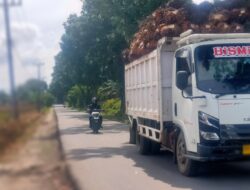 Miris, Ruas Jalan Penghubung Nagojor- Bahjambi Simalungun Terkesan Tak Diperhatikan