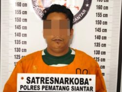 Pemilik Narkoba Warga Komplek Bumi Ayu Batam Ditangkap di Siantar