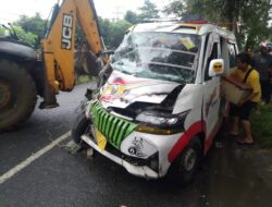 Mopen CV Perdagangan Trans Alami Kecelakaan di Simalungun, Empat Penumpang Luka