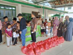 Jum’at Berkah, PTPN IV Unit Gunung Bayu Bagi Sembako dan Tali Asih