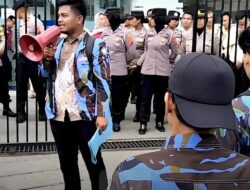 TERIMA AGUNAN TANPA DIKETAHUI AHLI WARIS, SAPMA IPK LABUHANBATU GELAR AKSI DI KANTOR BRI RANTAUPRAPAT