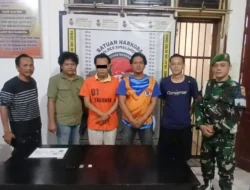 Polsek Perdagangan ‘Kecolongan’ Intel Kodim 0207 Tangkap Pria Terlibat Narkoba