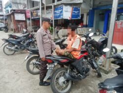 Jukir Liar Diamankan Polisi Depan BRI Unit Bangun
