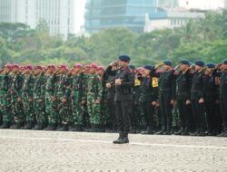 Kapolda Metro Jaya Dan Pangdam Jaya Pimpin Apel Operasi Anti Premanisme Di Monas