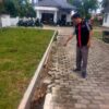 Baru Dibangun, Proyek Telan Dana Rp6 Miliar Lebih, Saluran Air Kantor Camat Bandar Ambruk