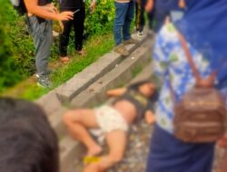Remaja Berlumuran Darah Tertabrak Kereta Api di Siantar