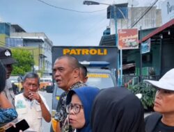Ibu Rumah Tangga di Siantar Nyaris Tabrakan Diri ke Kereta Api