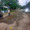 Jalan Menuju Kantor Camat Gunung Malela Kupak-Kapik